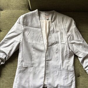 H&M Gray Textured Blazer